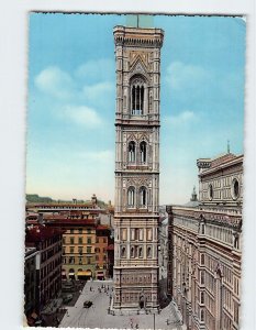 Postcard The Belltower Florence Italy