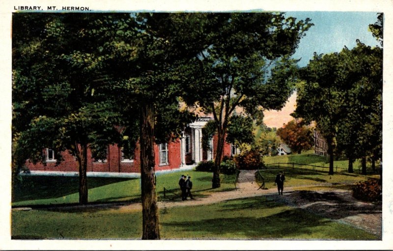 Massachusetts Mount Hermon The Library