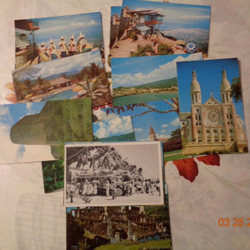15 Vintage Post Cards of Haiti