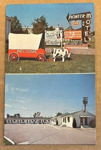 POSTCARD UNUSED - PIONEER MOTEL, 917 EAST 25TH, KEARNEY, NEBRASKA