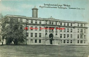 IA, Ames, Iowa, Agricultural College, Engineering Bldg, 1909 PM,Williams No 3778