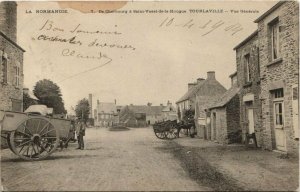 CPA De CHERBOURG a St-VAAST de-la-HOUGUE TOURLAVILLE-Vue générale (27144)