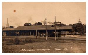 Massachusetts Whitensville ,  Railroad station , RPC