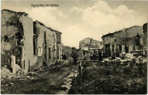 CPA Vigneulles-les-Hattonchatel - Rue - Strassenpartie - Ruines (1036961)