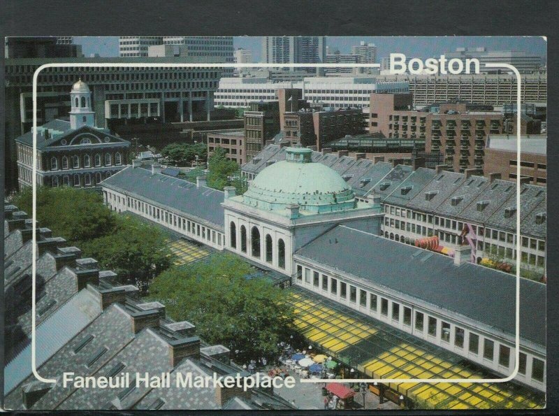 America Postcard - Faneuil Hall Marketplace, Boston, Massachusetts  T8732