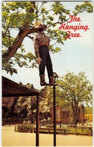 FRONTIER CITY USA The Hanging Tree Route 66 Oklahoma City Cowboy 1960s Postcard