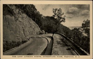 Englewood NJ Interstate Park Loop Looking North c1910 Vintage Postcard