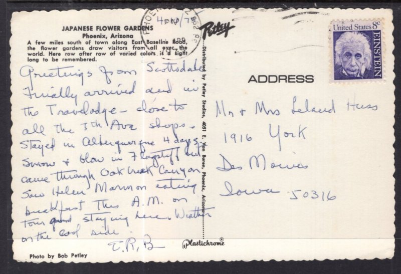 Japanese Flowers Gardens,Phoenix,AZ BIN