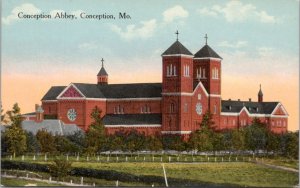 Postcard MO Conception - Conception Abbey