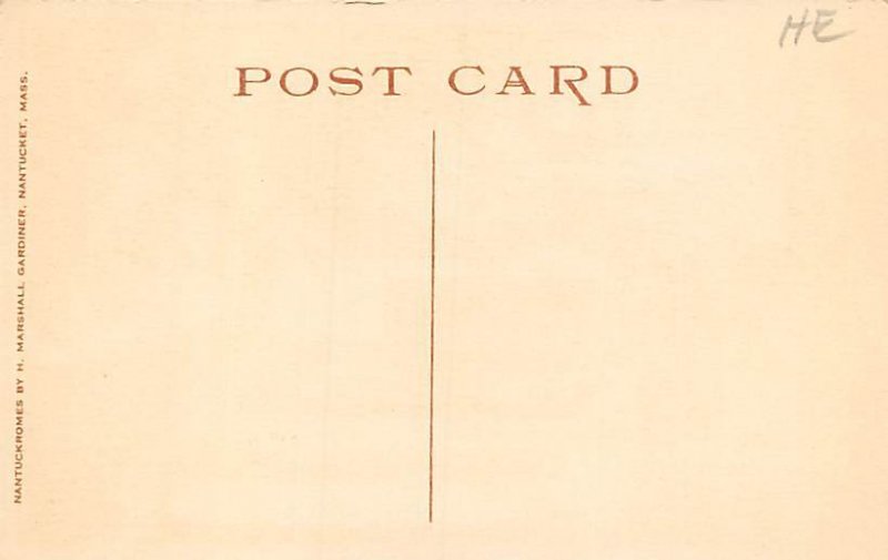 Colonial Dames on Main Street Nantucket, Massachusetts MA