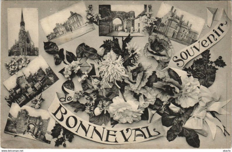 CPA Souvenir de BONNEVAL  FRANCE (33801)