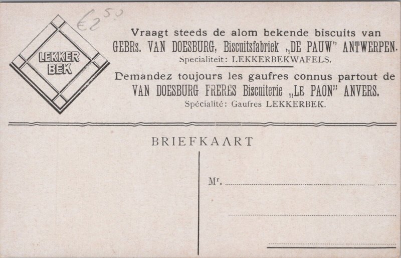 Johan Gerstenhauer Landscape Windmill Vintage Postcard C112