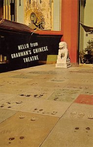 The foyer of Grauman's Chinese Theatre Hollywood  California  