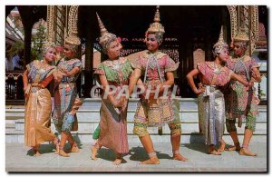 Postcard Modern Thailand Thailand Bangkok The Tepbanterng Dance