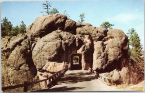 postcard Tunnel on Iron Mt. Road, Black Hills, South Dakota