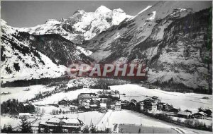 Postcard Modern und Blumlisalp Kandersteg