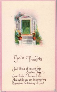 Easter Thoughts - Remember I'm thinking of you!  - c1908