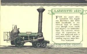 Lafayette Train Trains Locomotive, Steam Engine,  Postcard Postcards  Lafayette