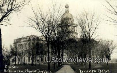 Real Photo - Nebraska State Capitol in Lincoln, Nebraska