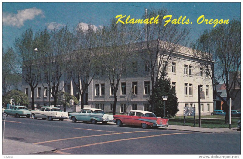 Court House , KLAMATH FALLS , Oregon , 50-60s