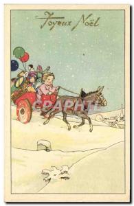VINTAGE POSTCARD Fantasy Merry Christmas Children Ass