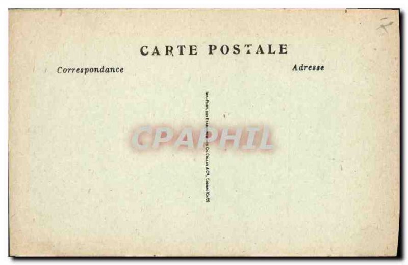 Old Postcard Chatelaillon Plage The low Maree