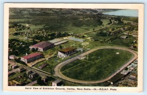 HALIFAX, Nova Scotia Canada ~ EXHIBITION GROUNDS Aerial View c1930s-40s Postcard