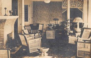 Montclair New Jersey Hotel Room Interior Real Photo Vintage Postcard JE359970