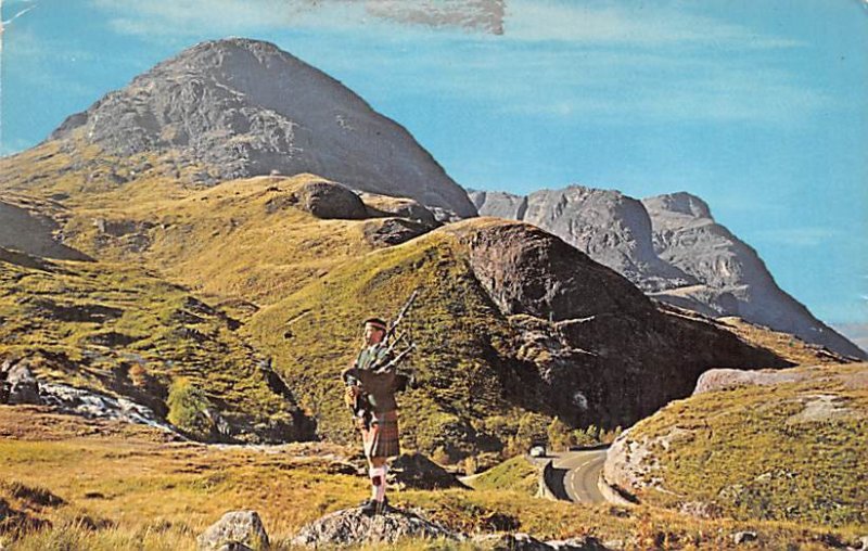 Three Sisters, Glen Coe, Argyllshire Scotland, UK 1968 