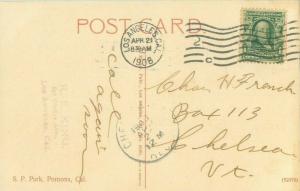 SP Park Pomona California 1908 Postcard
