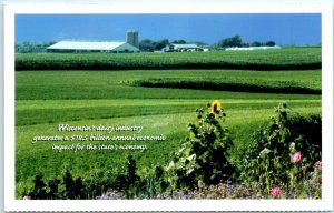 Postcard - Wisconsin's Dairy Industry