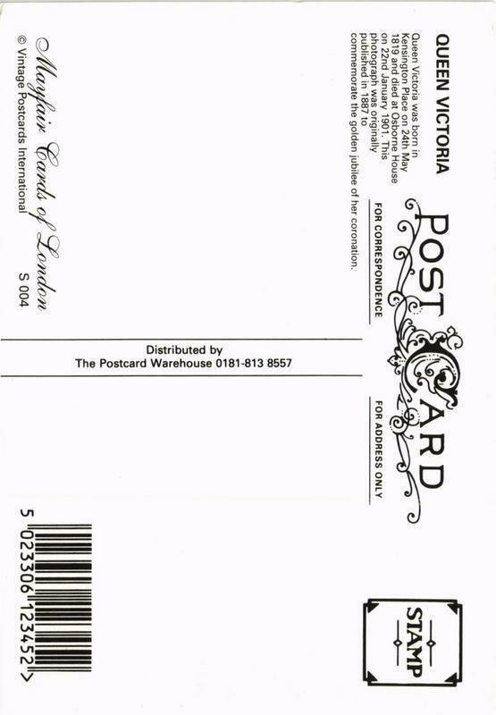 CPM Queen Victoria, BRITISH ROYALTY (766459)