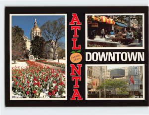 Postcard Downtown Atlanta, Georgia