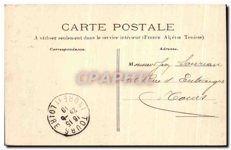 Old Postcard Noyant Chateau de Brou bati by Marechal Boucicault