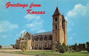 Greetings from Kansas St. Fidelis church Victoria Kansas  