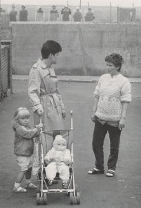 The Miners Wives of 1984 Strike Easington Co Durham Postcard