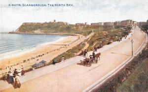 uk3624 scarborough the north bay carriage yorkshire real photo uk