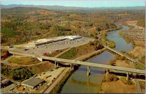 North Carolina Asheville Aerial View Of Westgate Shopping Center