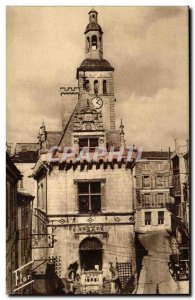 Niort Old Postcard The pillory