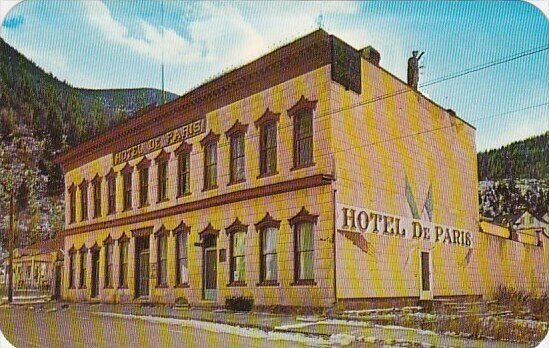 Hotel De Paris Georgetown Colorado