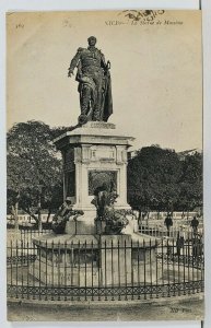 France NICE La Statue de Massena c1908 Postcard L15