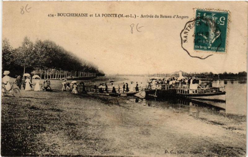 CPA BOUCHEMAINE et LA POINTE Arrivée du Bateau d'Angers (606626)