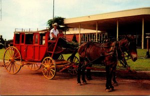 Oklahoma Sequoyah State Park The Stagecoach Ride At Western Hills Lodge