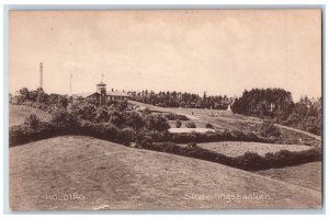 Kolding Jutland Denmark Postcard Skamlingsbanken Large Hill c1910 Antique