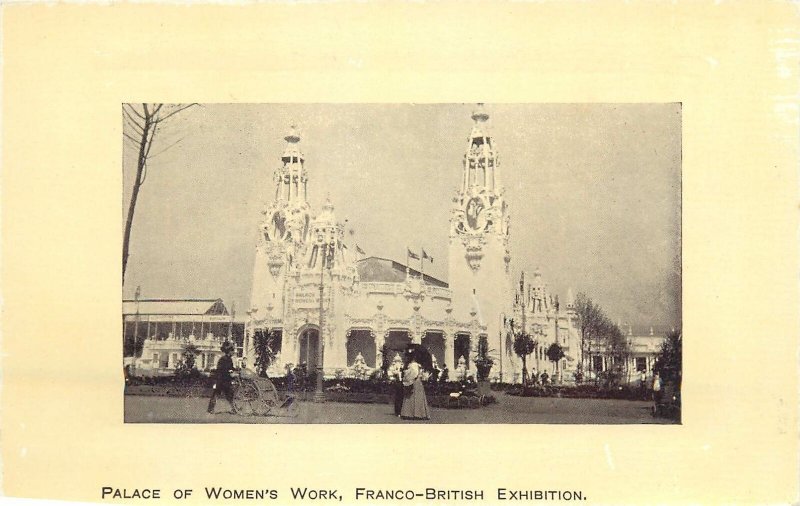 Postcard exhibitions Franco-British exhibition palace of Women's Work