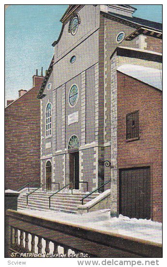 St Patrick's Church , Quebec, Canada , 1900-10s