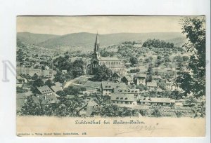 438151 GERMANY BADEN-BADEN Vintage postcard