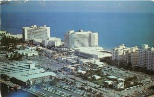 US5 USA Miami Beach Florida Deauville and Carillion hotels 1960