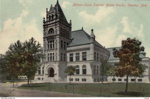 OMAHA, Nebraska, 1900-10s; Minne-Lusa Station, Water Works