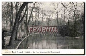 Paris - Parc Monceau 8 - Collection Diary - The Naumachie Old Postcard